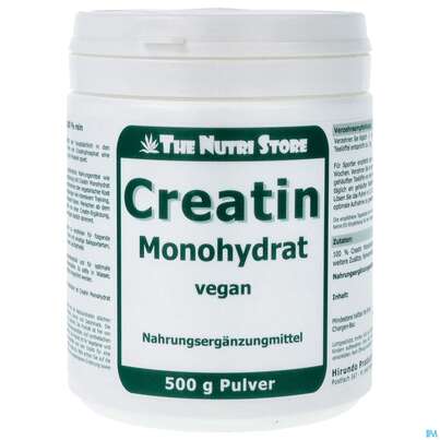Creatin Monohydrat Pulver 100% Rein 500g, A-Nr.: 3204140 - 01