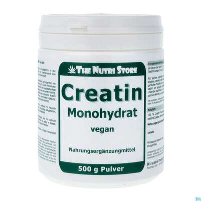 Creatin Monohydrat Pulver 100% Rein 500g, A-Nr.: 3204140 - 02