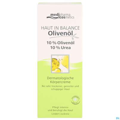 Sie sehen eine Packung Oliven Oel Dr.theiss Haut In Balance Koerpercreme 10% 200ml, Produktbild: 01 Oliven Oel Dr.theiss Haut In Balance Koerpercreme 10% 200ml, A-Nr.: 3282737 - 01