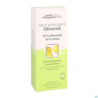 Sie sehen eine Packung Oliven Oel Dr.theiss Haut In Balance Koerpercreme 10% 200ml, Produktbild: 03 Oliven Oel Dr.theiss Haut In Balance Koerpercreme 10% 200ml, A-Nr.: 3282737 - 03