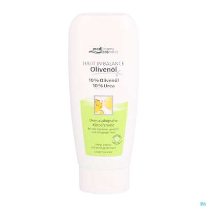 Sie sehen eine Packung Oliven Oel Dr.theiss Haut In Balance Koerpercreme 10% 200ml, Produktbild: 06 Oliven Oel Dr.theiss Haut In Balance Koerpercreme 10% 200ml, A-Nr.: 3282737 - 06