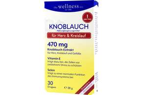 Sie sehen eine Packung Wellness Knoblauch, Produktbild: 01 Wellness Knoblauch, A-Nr.: 2331497 - 01