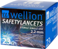 Wellion SafetyLancets 23G, 200 Stk., A-Nr.: 4041119 - 01