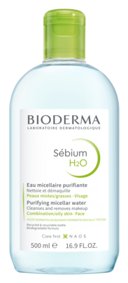 Sie sehen eine Packung Bioderma Sebium H2O, Produktbild: 01 Bioderma Sebium H2O, A-Nr.: 4385600 - 01