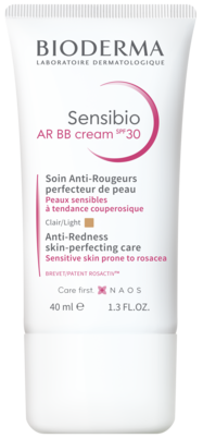 Sie sehen eine Packung Bioderma Sensibio AR BB Cream, Produktbild: 02 Bioderma Sensibio AR BB Cream, A-Nr.: 4385801 - 02