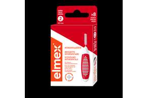 elmex® Interdentalbürsten Rot Größe 2, A-Nr.: 5429280 - 01