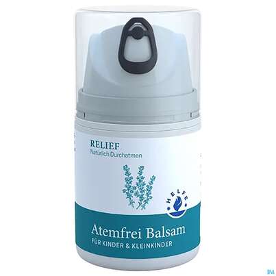 Sie sehen eine Packung Helfe Atemfrei Erkaeltungsbalsam Kinder Tiege 48ml, Produktbild: 02 Helfe Atemfrei Erkaeltungsbalsam Kinder Tiege 48ml, A-Nr.: 5787401 - 02