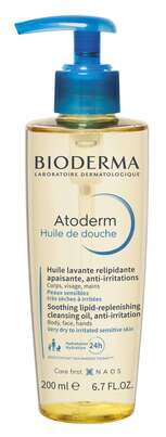 Sie sehen eine Packung Bioderma Atoderm Huile de douche, Produktbild: 01 Bioderma Atoderm Huile de douche, A-Nr.: 4595237 - 01