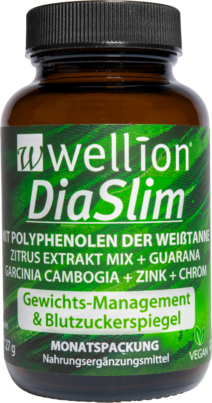 Sie sehen eine Packung Wellion DiaSlim, Produktbild: 01 Wellion DiaSlim, A-Nr.: 5791087 - 01