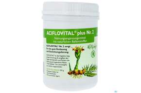 Sie sehen eine Packung Aciflovital Plus Nr 2 Ds 250g, Produktbild: 01 Aciflovital Plus Nr 2 Ds 250g, A-Nr.: 2661869 - 01