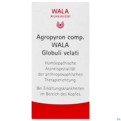 Sie sehen eine Packung Agropyron Comp Wala Globuli Velati 20g, Produktbild: 01 Agropyron Comp Wala Globuli Velati 20g, A-Nr.: 4953079 - 01