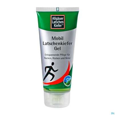 Sie sehen eine Packung Allgäuer Latschenkiefer Mobil Latschenkiefer Gel 100ml, Produktbild: 03 Allgäuer Latschenkiefer Mobil Latschenkiefer Gel 100ml, A-Nr.: 3139951 - 03