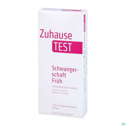 Sie sehen eine Packung Diagnostika U.zubehoer Zuhausetest Schwangerschaft Urin Frueh 1st, Produktbild: 02 Diagnostika U.zubehoer Zuhausetest Schwangerschaft Urin Frueh 1st, A-Nr.: 3851483 - 02
