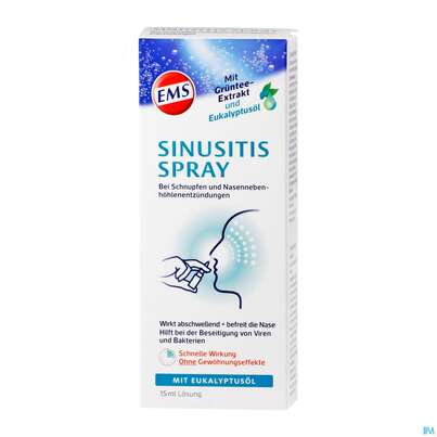 Nasenspray Emser Sinusitis +eukalyptus 15ml, A-Nr.: 4535867 - 02