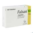 Sie sehen eine Packung Folsan Tabl 0,4mg 100st, Produktbild: 02 Folsan Tabl 0,4mg 100st, A-Nr.: 2423259 - 02