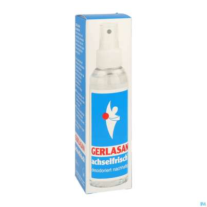 Sie sehen eine Packung Gehwol Gerlasan Achselfrisch Nr 64201 150ml, Produktbild: 03 Gehwol Gerlasan Achselfrisch Nr 64201 150ml, A-Nr.: 1566979 - 03
