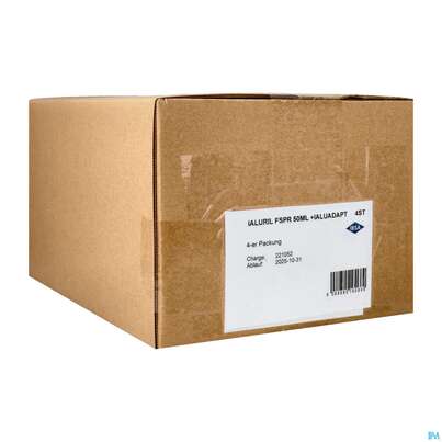 Sie sehen eine Packung Ialuril Fertigspritze 50ml +ialuadapter Bp 4st, Produktbild: 02 Ialuril Fertigspritze 50ml +ialuadapter Bp 4st, A-Nr.: 5160665 - 02