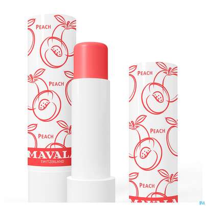 Sie sehen eine Packung Mavala Lipbalm Getoent 22 Peach 4,5g, Produktbild: 01 Mavala Lipbalm Getoent 22 Peach 4,5g, A-Nr.: 5339252 - 01