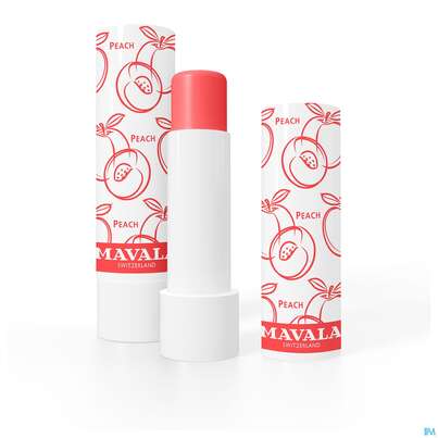Sie sehen eine Packung Mavala Lipbalm Getoent 22 Peach 4,5g, Produktbild: 03 Mavala Lipbalm Getoent 22 Peach 4,5g, A-Nr.: 5339252 - 03
