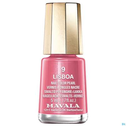 Sie sehen eine Packung Mavala Nagellacke 9 Lisboa 5ml, Produktbild: 01 Mavala Nagellacke 9 Lisboa 5ml, A-Nr.: 3652200 - 01