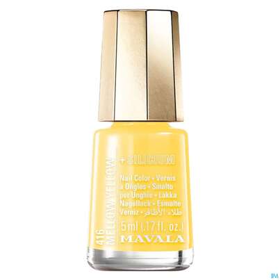 Sie sehen eine Packung Mavala Nagellacke +si 416 Mellow Yellow 5ml, Produktbild: 03 Mavala Nagellacke +si 416 Mellow Yellow 5ml, A-Nr.: 5570920 - 03