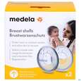 Sie sehen eine Packung Medela Brustwarzen-schutz 2st, Produktbild: 01 Medela Brustwarzen-schutz 2st, A-Nr.: 1367122 - 01
