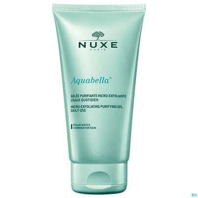 Sie sehen eine Packung Nuxe Aquabella Gelee Purifiante Micro-exfoliante Peel. 150ml, Produktbild: 01 Nuxe Aquabella Gelee Purifiante Micro-exfoliante Peel. 150ml, A-Nr.: 4919993 - 01