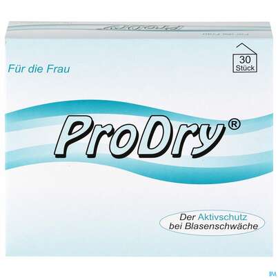 Sie sehen eine Packung Inkontinenz Prodry Vaginaltampons 30st, Produktbild: 01 Inkontinenz Prodry Vaginaltampons 30st, A-Nr.: 2177375 - 01