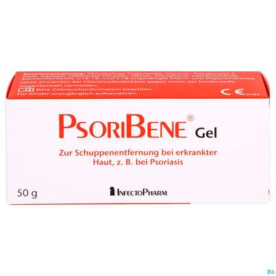 Sie sehen eine Packung Psoribene Gel Tube 50ml, Produktbild: 01 Psoribene Gel Tube 50ml, A-Nr.: 5037640 - 01