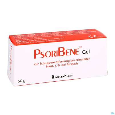 Sie sehen eine Packung Psoribene Gel Tube 50ml, Produktbild: 03 Psoribene Gel Tube 50ml, A-Nr.: 5037640 - 03