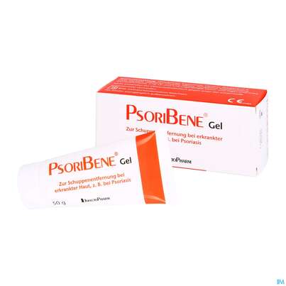 Sie sehen eine Packung Psoribene Gel Tube 50ml, Produktbild: 04 Psoribene Gel Tube 50ml, A-Nr.: 5037640 - 04