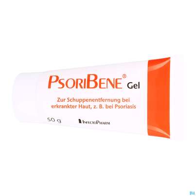 Sie sehen eine Packung Psoribene Gel Tube 50ml, Produktbild: 06 Psoribene Gel Tube 50ml, A-Nr.: 5037640 - 06