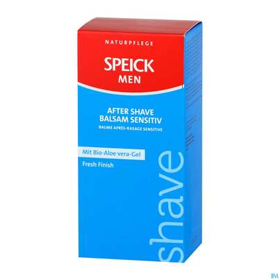 Sie sehen eine Packung Rasiercreme,-seife,-wasser Speick Men After Shave Balm Sensitiv Nr 61 100ml, Produktbild: 01 Rasiercreme,-seife,-wasser Speick Men After Shave Balm Sensitiv Nr 61 100ml, A-Nr.: 3793662 - 01