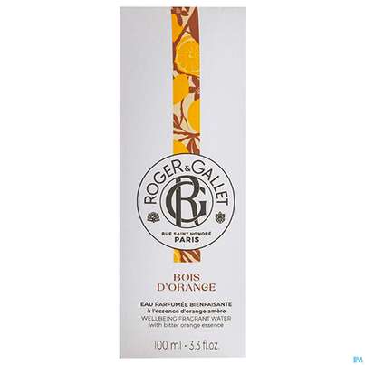 Sie sehen eine Packung Roger&gallet Bois D'orange Duftendes Wohlfühl-wasser 100ml, Produktbild: 03 Roger&gallet Bois D'orange Duftendes Wohlfühl-wasser 100ml, A-Nr.: 5668889 - 03