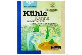 Sonnentor Kuehle Kanne Bio Schokominze Zitronenverb 08004 16st, A-Nr.: 4252939 - 01