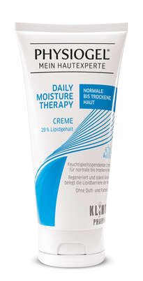 Sie sehen eine Packung PHYSIOGEL® Daily Moisture Therapy Creme für normale bis trockene Haut, Produktbild: 01 PHYSIOGEL® Daily Moisture Therapy Creme für normale bis trockene Haut, A-Nr.: 2597870 - 01
