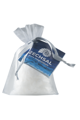 Sie sehen eine Packung ZECHSAL Wohlfühlbad Geschenkbeutel, Produktbild: 01 ZECHSAL Wohlfühlbad Geschenkbeutel, A-Nr.: 4552446 - 01