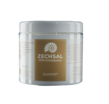 Sie sehen eine Packung ZECHSAL OptiMSM, Produktbild: 01 ZECHSAL OptiMSM, A-Nr.: 4593712 - 01