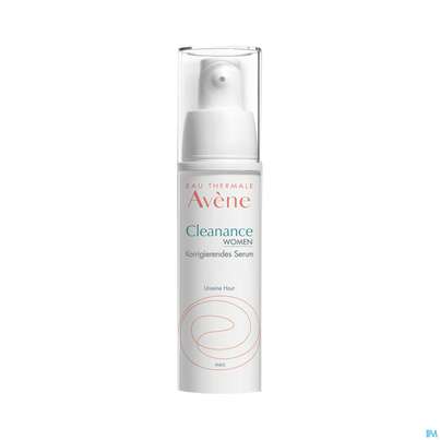 Sie sehen eine Packung Avene Cleanance Women Korrigierendes Serum 30ml, Produktbild: 03 Avene Cleanance Women Korrigierendes Serum 30ml, A-Nr.: 5379085 - 03