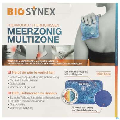 Sie sehen eine Packung Kalt/warm Therapie Biosynex Thermok Mult 10x15 1st, Produktbild: 02 Kalt/warm Therapie Biosynex Thermok Mult 10x15 1st, A-Nr.: 5726291 - 02