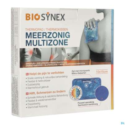 Sie sehen eine Packung Kalt/warm Therapie Biosynex Thermok Mult 10x15 1st, Produktbild: 04 Kalt/warm Therapie Biosynex Thermok Mult 10x15 1st, A-Nr.: 5726291 - 04