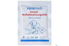 Erste Hilfe Notfallbeatmungstuch Einmal W4620 1st, A-Nr.: 4757852 - 01