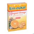 Em-eukal Bonbons Zuckerfrei Ingwer-orange Box 50g, A-Nr.: 5334875 - 03