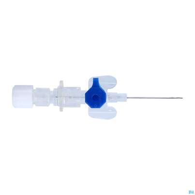 Sie sehen eine Packung Injektionsspritzen U.zubeh. Verweilkanuelen Vasofix Braunuele G22 25mm Blau 50st, Produktbild: 04 Injektionsspritzen U.zubeh. Verweilkanuelen Vasofix Braunuele G22 25mm Blau 50st, A-Nr.: 1608933 - 04