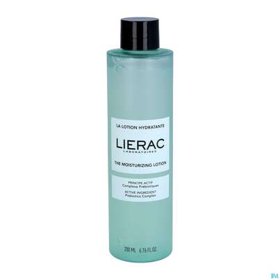 Sie sehen eine Packung Lierac Cleanser The Moisturizing Lotion 200ml, Produktbild: 04 Lierac Cleanser The Moisturizing Lotion 200ml, A-Nr.: 5721750 - 04