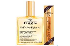 Nuxe Huile Prodigieuse Multi-dry Oil 100ml +hpo Roll-on 8ml Grat 1st, A-Nr.: 5796305 - 01