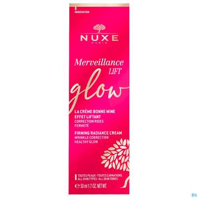 Sie sehen eine Packung Nuxe Merveillance/lift Glow Firming Radiance Cream 50ml, Produktbild: 01 Nuxe Merveillance/lift Glow Firming Radiance Cream 50ml, A-Nr.: 5821078 - 01