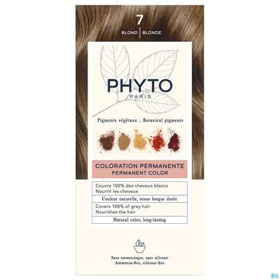 Sie sehen eine Packung Phytocolor 7 Blond Neu 1pk, Produktbild: 01 Phytocolor 7 Blond Neu 1pk, A-Nr.: 4898676 - 01