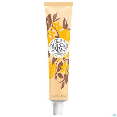 Sie sehen eine Packung Roger & Gallet Bois/d Orange/wellbeing Hand Cream 30ml, Produktbild: 02 Roger & Gallet Bois/d Orange/wellbeing Hand Cream 30ml, A-Nr.: 5761873 - 02