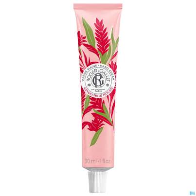 Sie sehen eine Packung Roger & Gallet Gingembre/rouge/wellbeing Hand Cream 30ml, Produktbild: 02 Roger & Gallet Gingembre/rouge/wellbeing Hand Cream 30ml, A-Nr.: 5761933 - 02